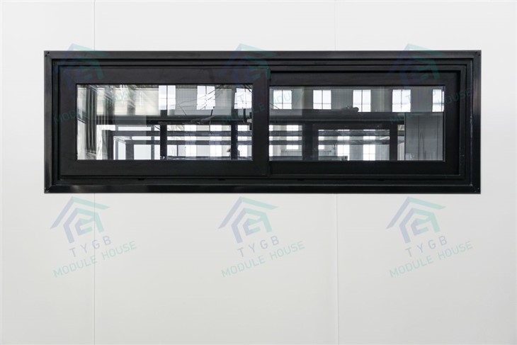 Sliding Out Prefabricated Glass House